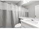 Neutral bathroom with a shower and a sink at 40 Kelsey Way, Palmetto, GA 30268