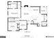 Detailed floor plan showcasing the layout of this 1,465 sqft home, including bedrooms, bathrooms, and kitchen at 40 Kelsey Way, Palmetto, GA 30268