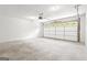 Spacious garage with an automatic door at 40 Kelsey Way, Palmetto, GA 30268