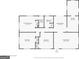 Detailed floor plan featuring kitchen, living room, bedrooms and bathrooms at 322 E Rhinehill Rd, Atlanta, GA 30315