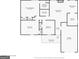 Detailed floor plan showcasing the layout of this home with its bedrooms, bathrooms, living spaces, and garage at 5998 Radford Dr, Riverdale, GA 30296