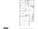 Detailed floorplan showcases the layout of the house, including room dimensions at 7481 Absinth Dr, Atlanta, GA 30349