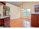 Bright dining area with vaulted ceiling and natural light at 1015 Buckeye Ln, Villa Rica, GA 30180