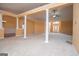Spacious carpeted living room open to entryway and dining room at 1015 Buckeye Ln, Villa Rica, GA 30180