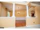 Open living room with columns dividing space and dining room visible at 1015 Buckeye Ln, Villa Rica, GA 30180