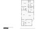 Detailed floor plan showcasing the layout, dimensions, and flow of the home's primary bedroom, bathrooms, kitchen and living room at 1427 Timms Se Cir, Atlanta, GA 30316