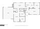 Detailed floor plan showcasing the layout of the first floor, including the living room, kitchen, and bedrooms at 543 Tahoe Cir, Stone Mountain, GA 30083