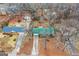 An aerial view of a lovely property with a mature landscape in a quiet neighborhood at 693 Trailwood Dr, Riverdale, GA 30274