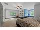 Spacious bedroom features a seating area, window seat, and large windows at 614 Highway 85 Conn, Brooks, GA 30205