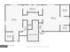 Upstairs floor plan showing bedrooms, closet space, storage and bathroom at 614 Highway 85 Conn, Brooks, GA 30205