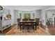 Bright dining room with large windows and wood floors at 614 Highway 85 Conn, Brooks, GA 30205