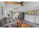 Charming living space including a kitchenette, comfortable seating, and unique decor, perfect for relaxation and entertainment at 614 Highway 85 Conn, Brooks, GA 30205