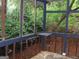 Screened in porch overlooking wooded backyard at 1023 Falling Water Se Dr, Smyrna, GA 30080