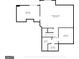 Basement floorplan featuring a bedroom, recreation room, utility, and storage area at 335 Discovery Lake Dr, Fayetteville, GA 30215