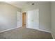Neutral bedroom with a double closet at 250 Kari Glen Dr, Fayetteville, GA 30215