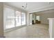 Charming breakfast nook with tile floors and lots of natural light from many windows at 250 Kari Glen Dr, Fayetteville, GA 30215