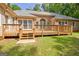 Beautiful wooden deck with access to the home, ideal for outdoor relaxation at 250 Kari Glen Dr, Fayetteville, GA 30215