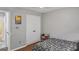 Comfortable bedroom with hardwood flooring, and a large double-door closet at 1401 Aberdeen Ct, Mcdonough, GA 30253