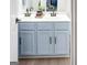 Bathroom vanity featuring double sinks, modern fixtures, and sleek cabinetry at 2566 Summit Cove Dr, Duluth, GA 30097