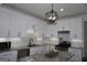 Bright kitchen with granite counters, stainless steel appliances, and a modern design at 2566 Summit Cove Dr, Duluth, GA 30097