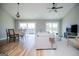 Cozy living room offering views of the water, a dining area, and modern décor for comfortable living at 294 Clearview Ct, Villa Rica, GA 30180