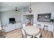 Bright living space with views of the kitchen and dining areas, perfect for entertaining guests and Gathering at 294 Clearview Ct, Villa Rica, GA 30180
