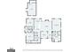 Detailed floor plan showcasing the layout of the bedrooms, kitchen, living room, and primary bedroom at 1233 Butler Bridge Rd, Mcdonough, GA 30252