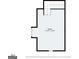 Upstairs room floor plan with dimensions 17'10