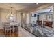 Open kitchen with an island and eat-in kitchen table at 3464 Wren Rd, Decatur, GA 30032