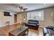 Comfortable living room features hardwood floors, neutral walls, and plenty of natural light at 3464 Wren Rd, Decatur, GA 30032