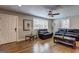 Comfortable living room features hardwood floors, neutral walls, and plenty of natural light at 3464 Wren Rd, Decatur, GA 30032