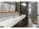 Bathroom showcasing a vanity with a mirror and a cabinet with drawers at 31 Butler Bridge Dr, Mcdonough, GA 30252