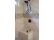 Modern bathroom featuring sleek white tile and a mosaic accent wall at 1129 River Green Ct, Mcdonough, GA 30252
