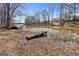 Picturesque backyard with direct access to a serene, pond at 261 Lakeview Dr, Locust Grove, GA 30248