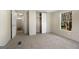 Comfortable bedroom with carpet, a window and a sliding door closet space at 261 Lakeview Dr, Locust Grove, GA 30248