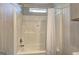 Bathroom featuring a shower/tub combo at 36 Highpoint Ln, Locust Grove, GA 30248