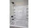Bathroom with tub and shower head at 7279 Mayfair Cir, Jonesboro, GA 30236