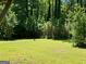 View of backyard with lush green trees at 2691 Old South Dr, Jonesboro, GA 30236