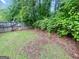 Backyard featuring lush green grass and a fenced in area, perfect for outdoor enjoyment at 625 Locust Rd, Locust Grove, GA 30248