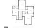 Upstairs floor plan showing multiple bedrooms and Gathering room at 2076 Towne Mill Ave, Canton, GA 30114