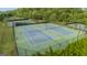 Community tennis courts well maintained and surrounded by mature trees at 2076 Towne Mill Ave, Canton, GA 30114