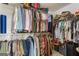 Walk-in closet with metal racks and shelving, providing ample storage space at 2076 Towne Mill Ave, Canton, GA 30114