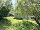 Lush green backyard with mature trees, offering shade and privacy at 1417 Lavender Nw Dr, Atlanta, GA 30314