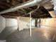 Unfinished basement offering potential for customization and ample storage space at 1417 Lavender Nw Dr, Atlanta, GA 30314