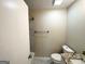 Updated bathroom with granite countertop vanity and tiled shower at 2717 Knollberry Ln, Decatur, GA 30034