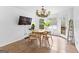 Charming breakfast nook with a round table, lots of natural light, and access to the deck at 195 Blackberry Run, Fayetteville, GA 30214