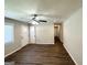 Open living area with wood flooring and neutral paint colors at 6507 Jackie Ln, Austell, GA 30106
