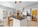 Bright kitchen featuring granite countertops, an island and stainless steel appliances at 5 Renfroe Ct, Decatur, GA 30030