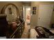 Main bedroom suite with a dressing table and access to the bathroom at 1255 Chinon Pt, Lithonia, GA 30058