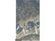 Aerial view of the property with the outline of the lot at 115 Edgewood Pkwy, Fayetteville, GA 30215